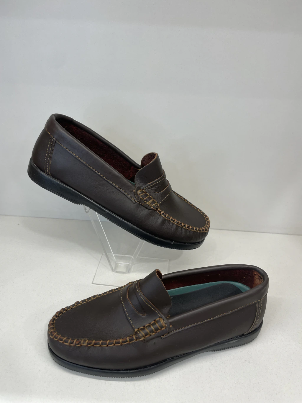 Zapatos Mocasín marrones escolares ARIMOC